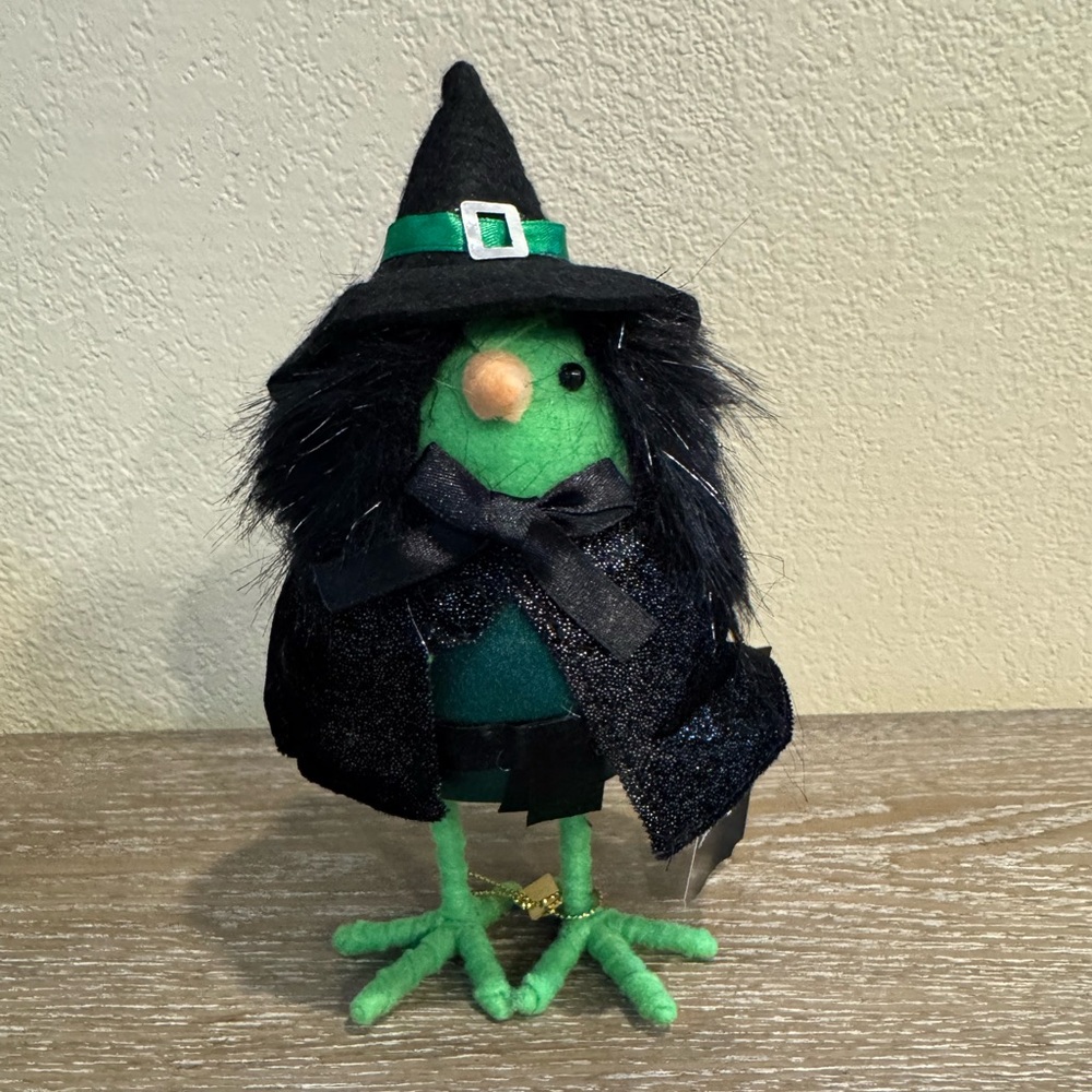 Target Featherly Friends Hyde & EEK! Halloween WICKED Elphaba Green Witch Bird
